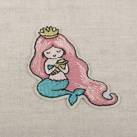 Ecusson sirene paillett - Sirène