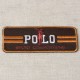 Ecusson polo sport - Marron