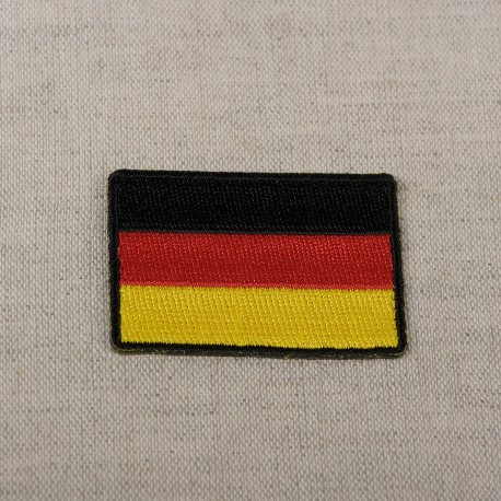 Ecusson drapeaux brodes - Allemagne