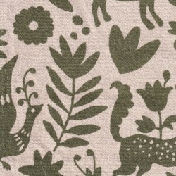 Tissu Toile Lourde Otomi Kaki 
