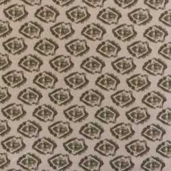 Tissu Coton Imprimé Fuse Kaki