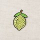 Ecusson fruits sequins - Citron