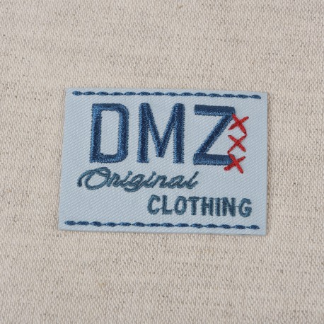 Ecusson dmz - Bleu