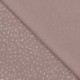 Tissu Jersey Coton Confetti Rose Clair 