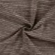 Tissu Jersey Coton Rayures Marron 