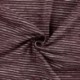 Tissu Jersey Coton Rayures Mauve 