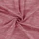 Tissu Jersey Coton Rayures Rose 