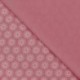 Tissu Jersey Coton Parapluie Rose 