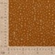 Tissu Jersey Coton Pois Caramel