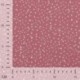 Tissu Jersey Coton Pois Rose