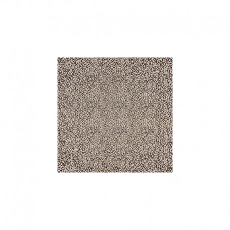 Tissu Jersey Coton Imprimé Leopard Sable