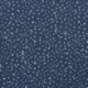 Tissu Jersey Coton Pois Bleu Jeans