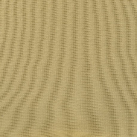 Tissu Jersey Gaufré Jaune Clair 