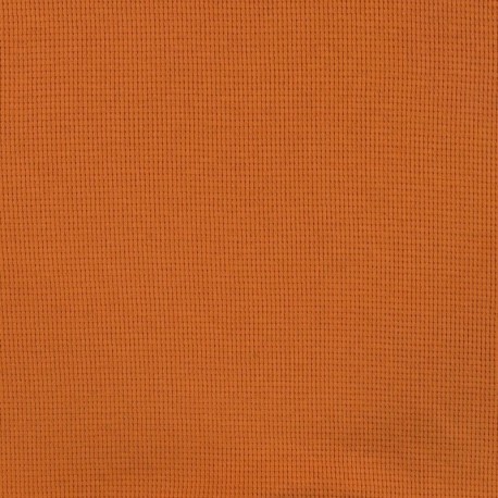 Tissu Jersey Gaufré Cognac 