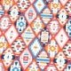 Tissu Imprimé Tex Rouge 