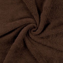 Tissu Viscose de Bambou Marron 