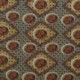 Tissu Wax Imprimé Marron Jaune