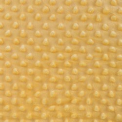 Tissu Bubble Minky Uni Jaune