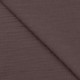 Tissu Double Gaze Uni Chocolat 