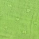 Tissu Double Gaze Pois Anis