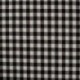 Tissu Grand Vichy 10mm Noir