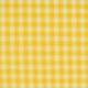 Tissu Grand Vichy 10mm Jaune