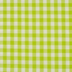 Tissu Grand Vichy 10mm Anis