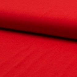Tissu Viscose Uni Rouge