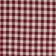 Tissu Grand Vichy 10mm Bordeaux 