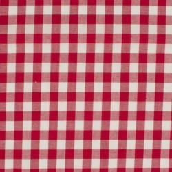 Tissu Grand Vichy 10mm Rouge 
