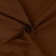 Tissu Angela Uni Chocolat