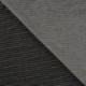 Tissu Jersey Aspect Velours Côtelé Gris