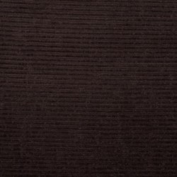 Tissu Jersey Aspect Velours Côtelé Marron
