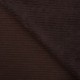Tissu Jersey Aspect Velours Côtelé Marron