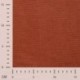 Tissu Jersey Aspect Velours Côtelé Brique