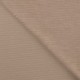 Tissu Jersey Aspect Velours Côtelé Taupe