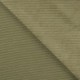 Tissu Jersey Aspect Velours Côtelé Army