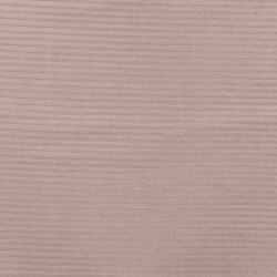 Tissu Jersey Aspect Velours Côtelé Nude