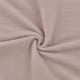 Tissu Jersey Aspect Velours Côtelé Nude