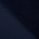 Tissu Jersey Aspect Velours Côtelé Navy
