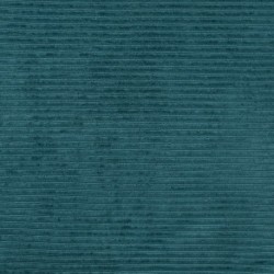 Tissu Jersey Aspect Velours Côtelé Pétrole