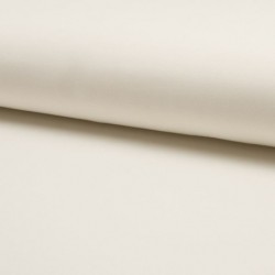 Tissu Sweat Coton Bio Uni Blanc