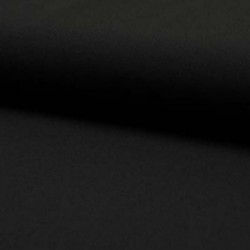 Tissu Scouba Crepe Noir 