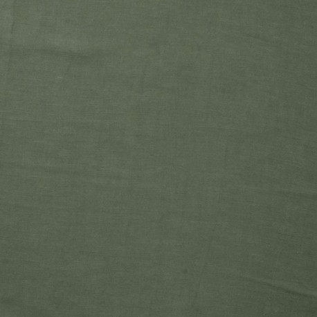 Tissu Viscose Lin Marciano Kaki