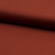 Tissu Popeline Unie Terracotta 