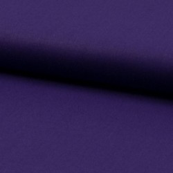 Tissu Popeline Unie Violet