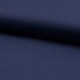 Tissu Popeline Unie Bleu Navy 