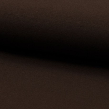 Tissu Bengaline Stretch Marron
