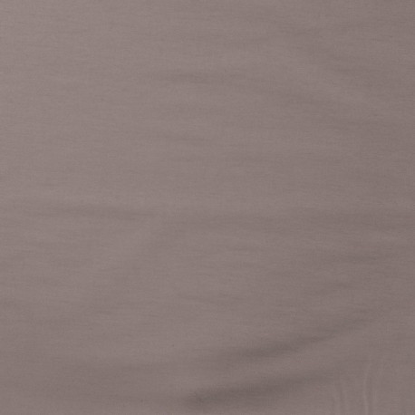 Tissu Bengaline Stretch Marron Taupe 