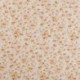 Tissu Jersey Coton Flowers Ocre 